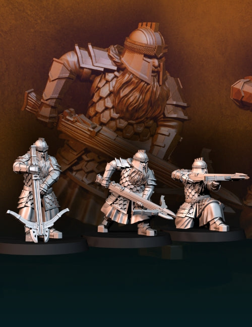 Silver Goat Dwarves Army Bundle | Fantasy | Davale Games