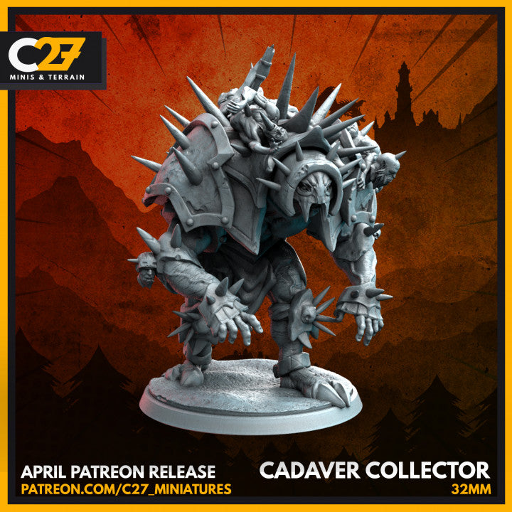 Corpse Collector by c27 – Custom Miniature for Tabletop Play