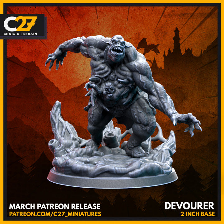 Devourer by c27 – 3D Printed Miniature for Tabletop