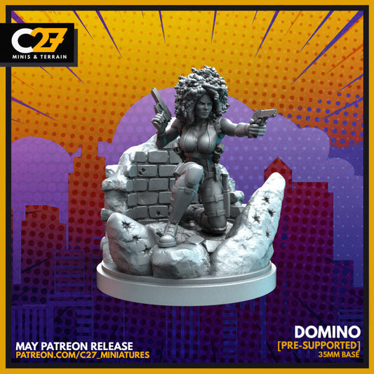 Domino by c27 – 3D Printed Miniature for Tabletop