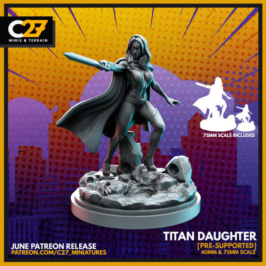 Get the titan daughter 3D Model by c27 for Tabletop Adventures