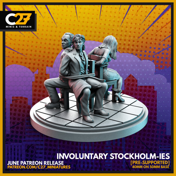 Custom Involuntary Stockholm 3D Model by c27 – Tabletop Adventures Await