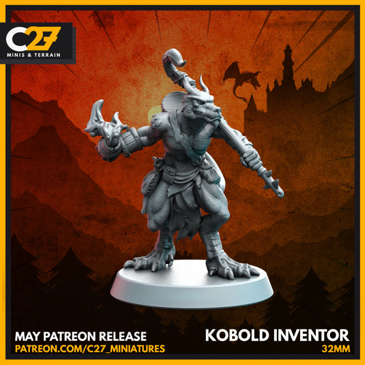 High-Quality Kobold Inventor 3D Model by c27 – Ready for Play