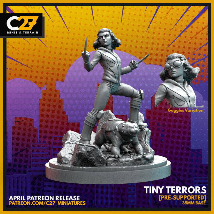 Custom Tiny Terrors 3D Model by c27 – Tabletop Adventures Await