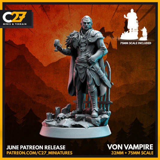 Get the vampire 3D Model by c27 for Tabletop Adventures