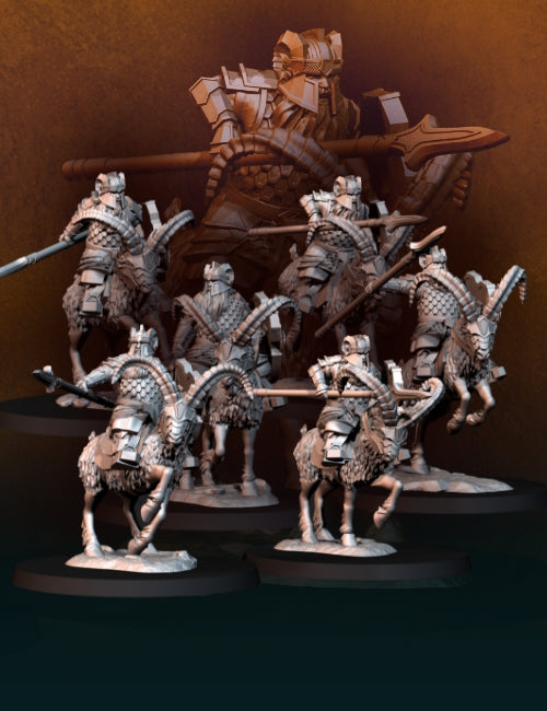 Silver Goat Dwarves Army Bundle | Fantasy | Davale Games