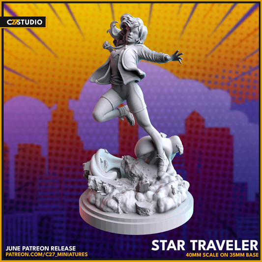 Star Traveler by c27 – Perfect 3D Printed Miniature for Tabletop