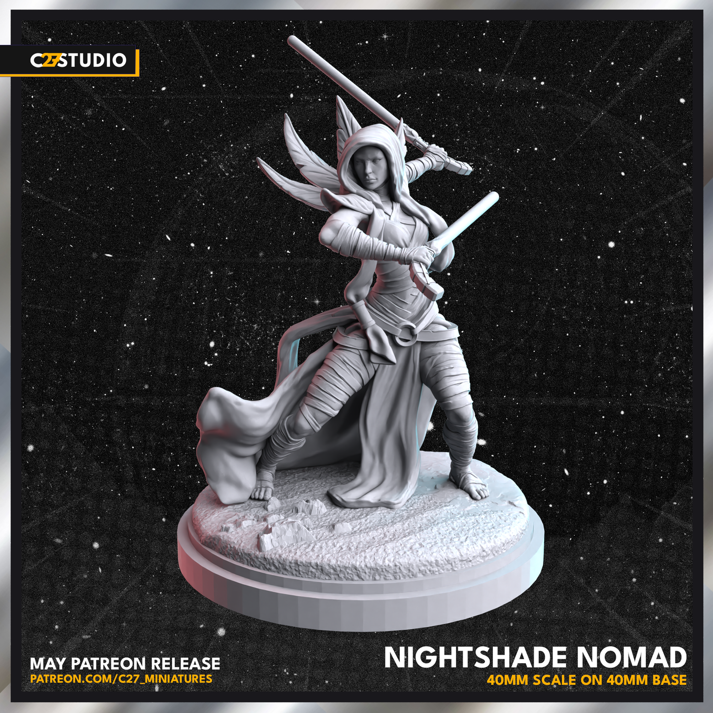 Get the Nightshade Nomad 3D Model by c27 for Tabletop Adventures