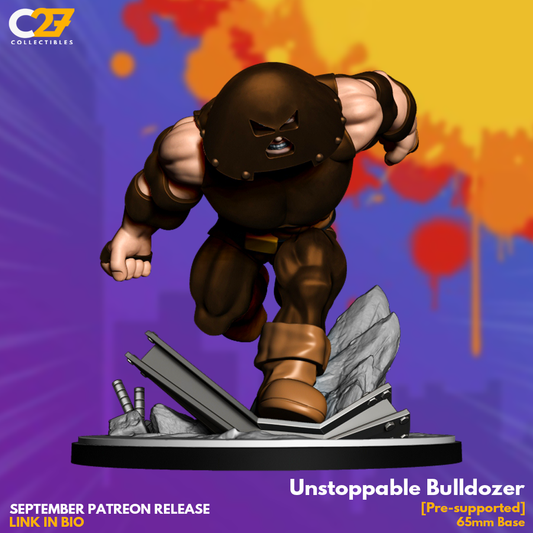 Unique bulldozer 3D Model by c27 – Tabletop Game Ready