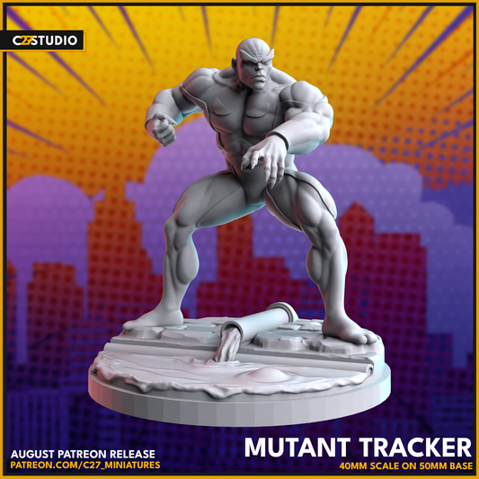 Mutant Tracker by c27 – Custom Miniature for Tabletop Play