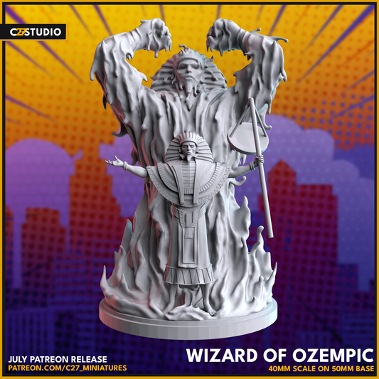 Wizard of Ozempic by c27 – 3D Printed Miniature for Tabletop