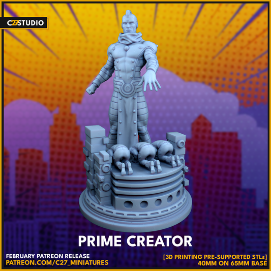 High-Quality Prime Creator 3D Model by c27 – Ready for Play