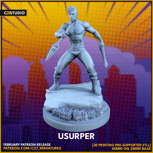 c27's Usurper 3D Miniature – Add to Your Collection