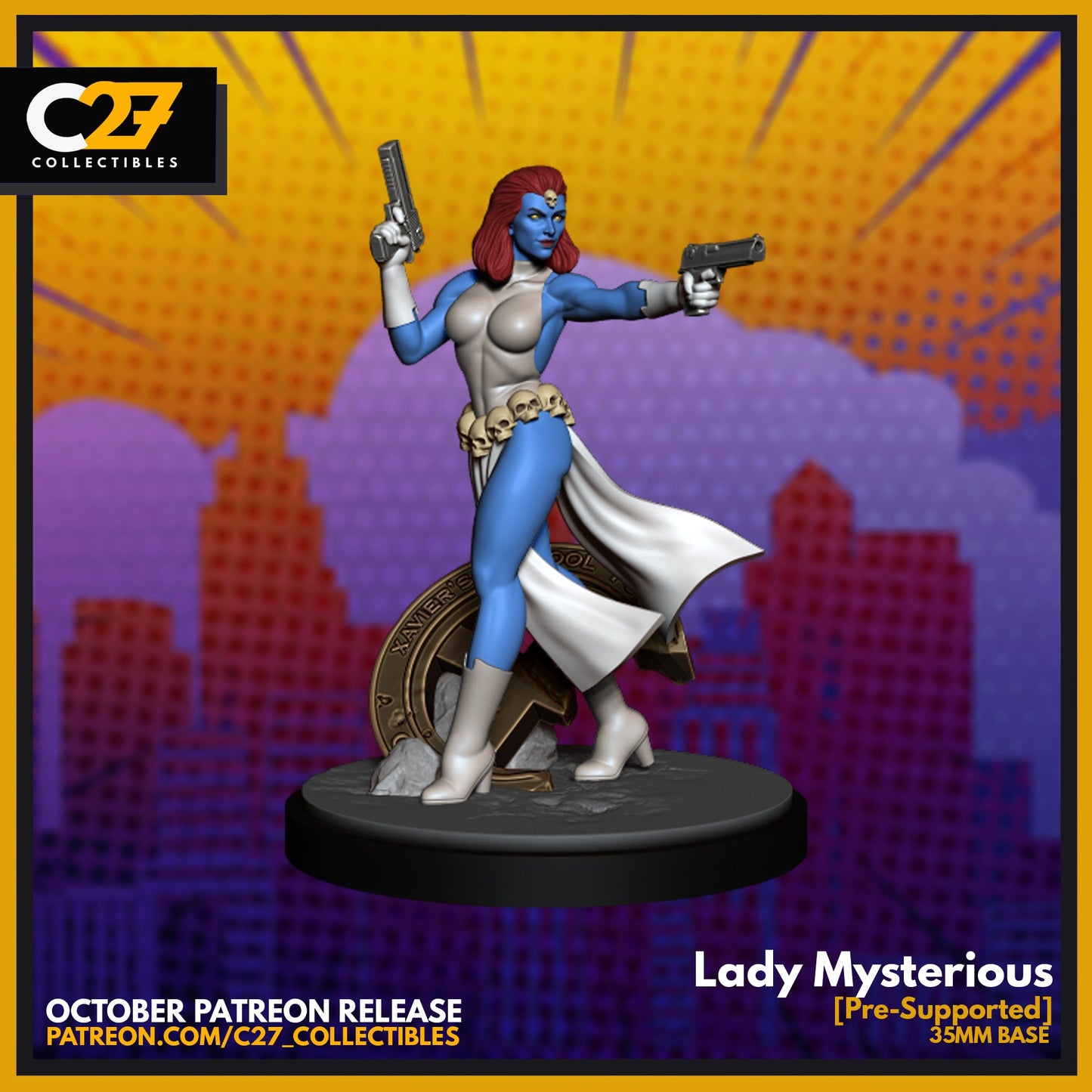 Enhance Your Game with Lady Mysterious by c27 – 3D Miniature