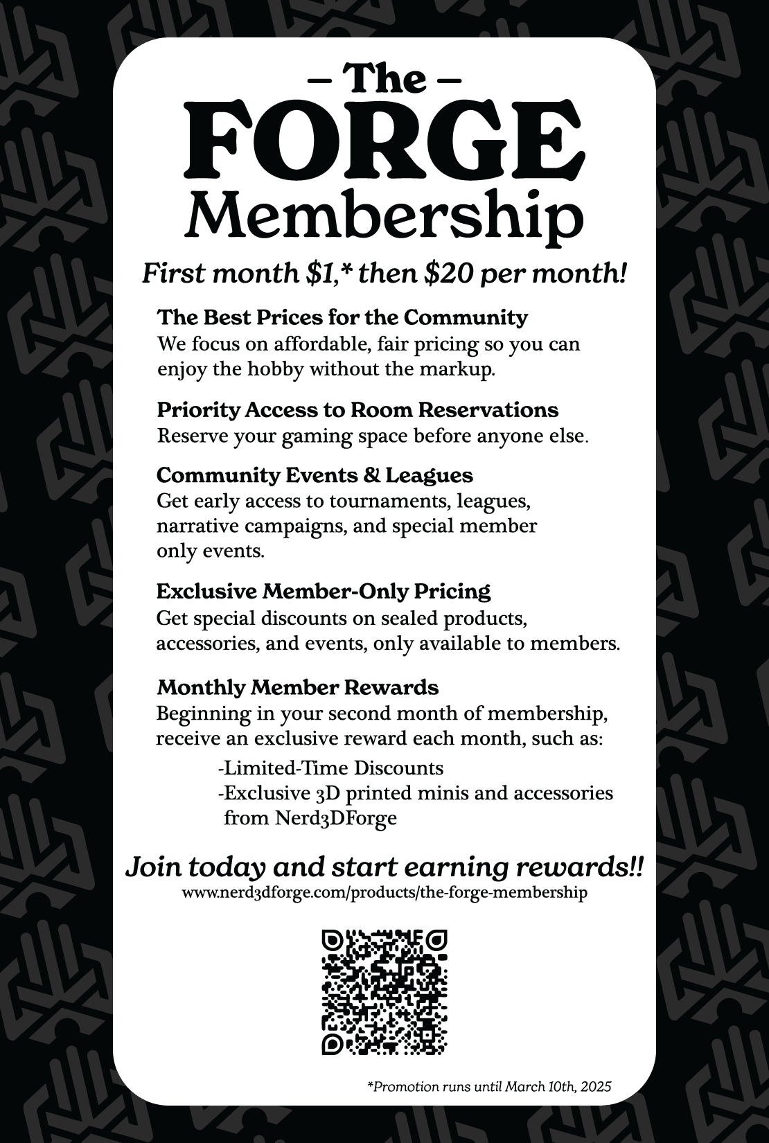 The Forge Membership