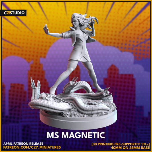 c27's Custom Ms Magnetic 3D Model – For Tabletop Gamers