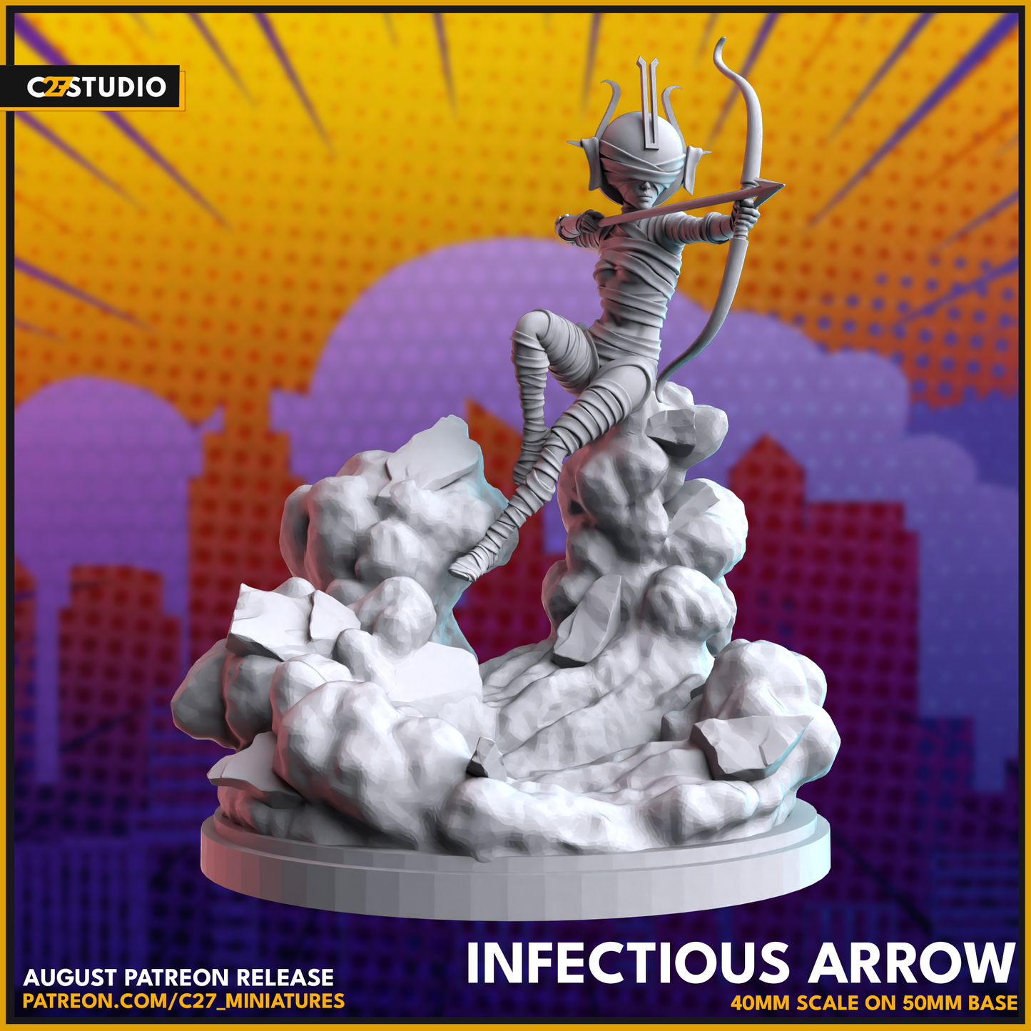 Custom Infectious Arrow 3D Model by c27 – Tabletop Adventures Await