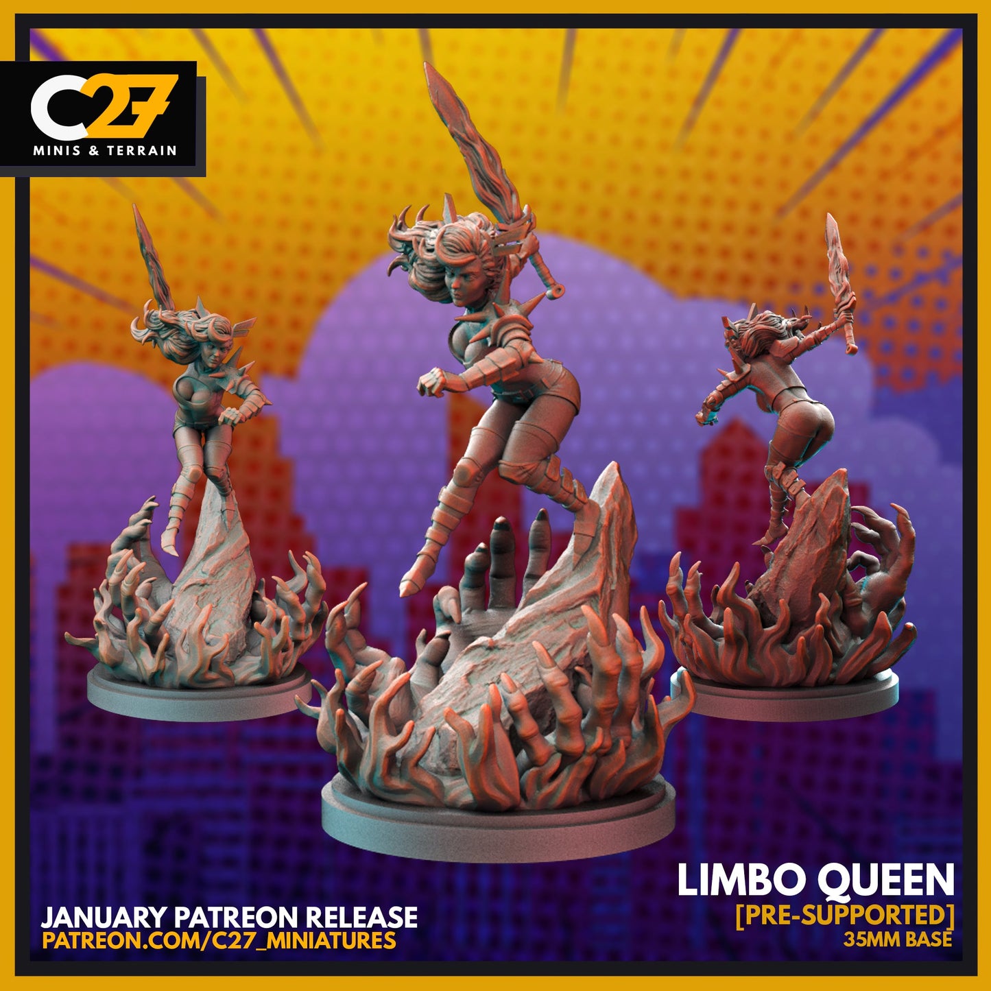 Get the limbo queen 3D Model by c27 for Tabletop Adventures