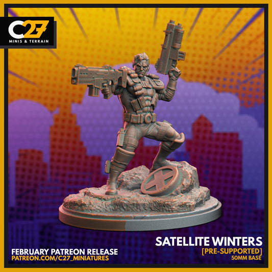 Custom Satellite Winters 3D Model by c27 – Tabletop Adventures Await