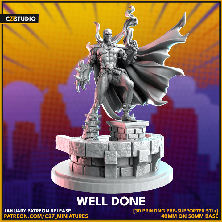 Custom Well Done 3D Model by c27 – Tabletop Adventures Await