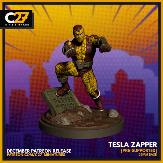 Custom Tesla Zapper 3D Model by c27 – Tabletop Adventures Await