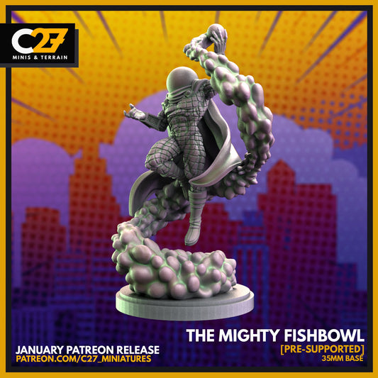 Unique The Mighty Fishbowl 3D Model by c27 – Tabletop Game Ready