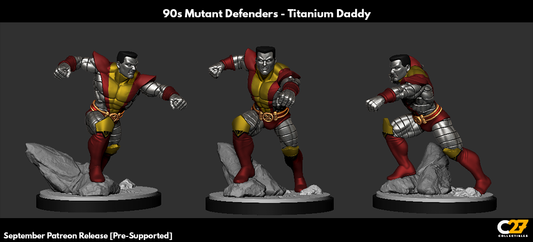 Titanium Daddy by c27 – 3D Printed Miniature for Tabletop