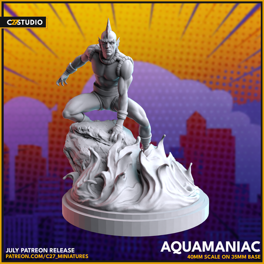 c27's Custom Aquamaniac 3D Model – For Tabletop Gamers