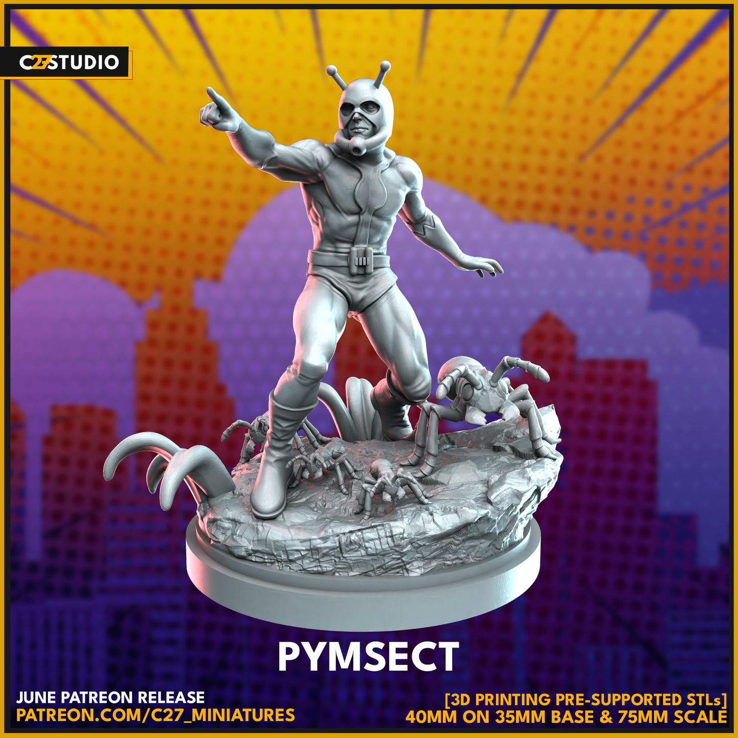 c27's Custom pymsect 3D Model – For Tabletop Gamers