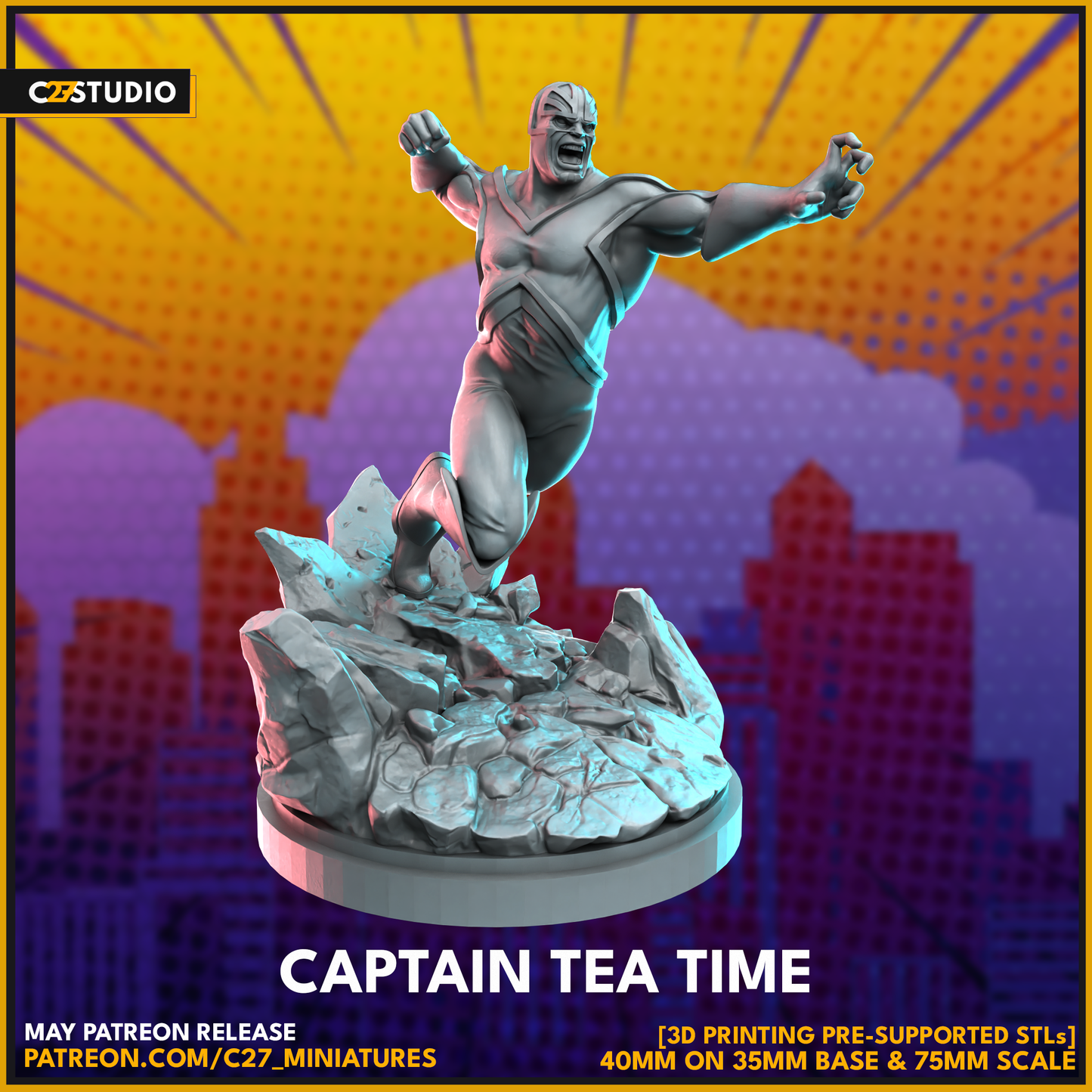 Captain Tea Time by c27 – Enhance Your Tabletop Experience