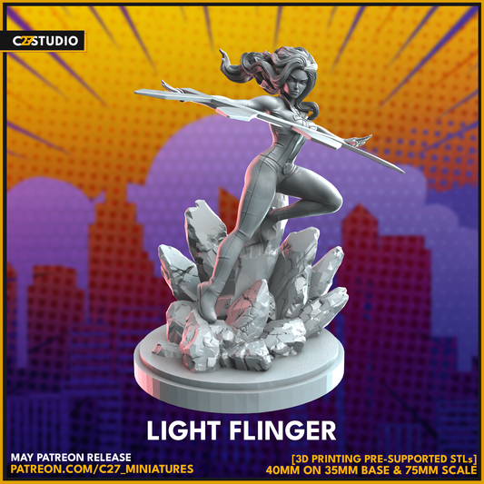 Light Flinger 3D Model by c27 – Perfect for Custom Tabletop Games