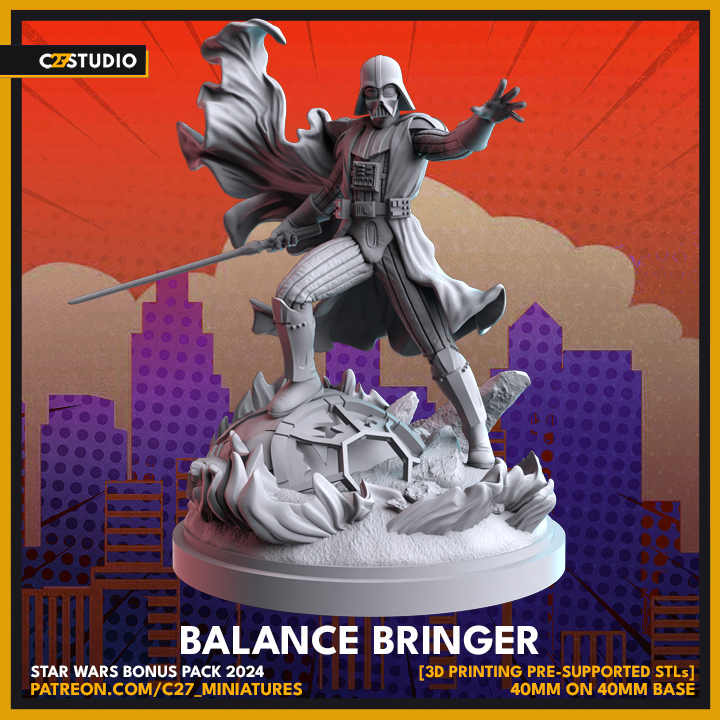 c27's Custom Balance Bringer 3D Model – For Tabletop Gamers