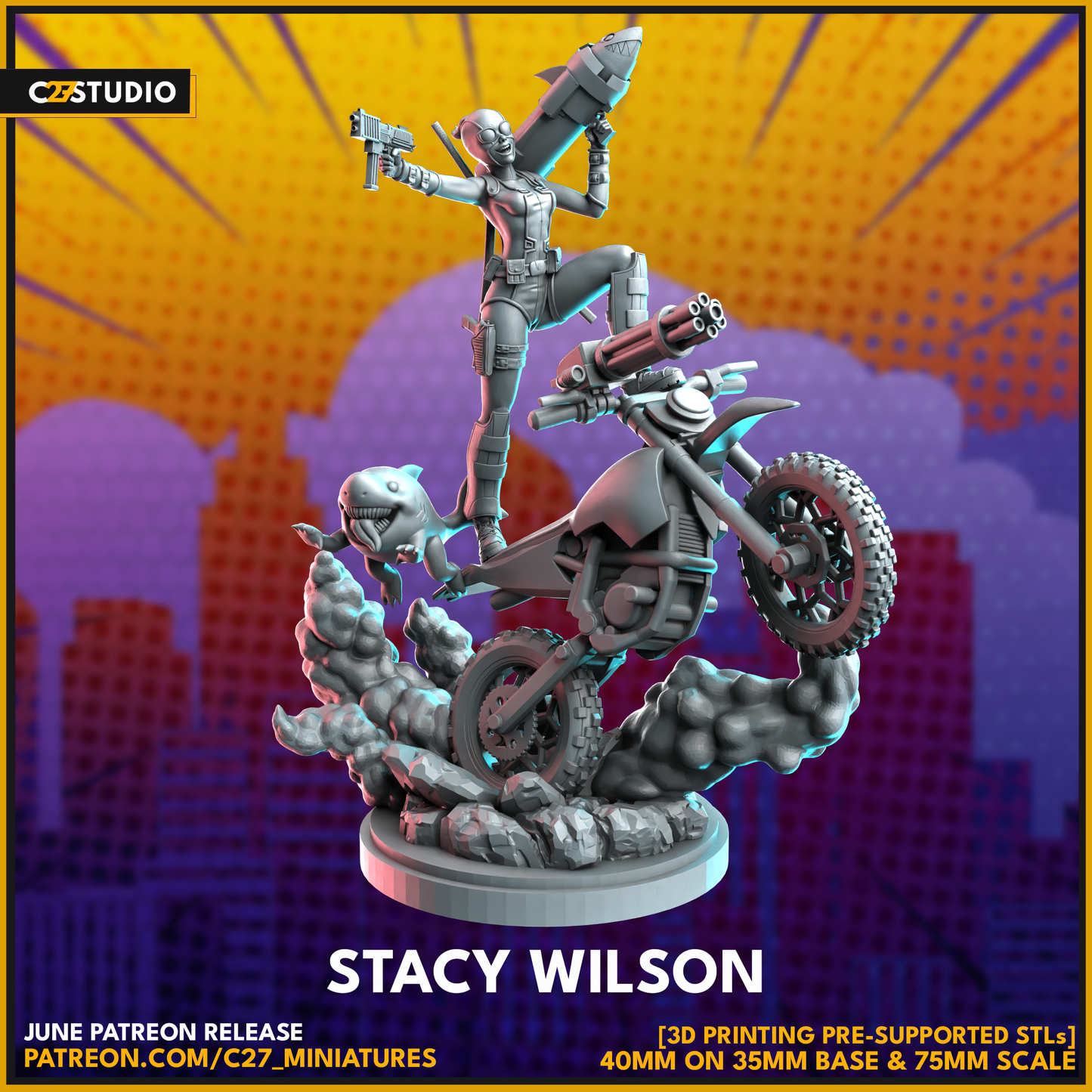 Get the stacy wilson 3D Model by c27 for Tabletop Adventures