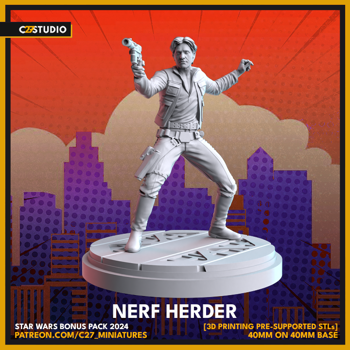 Get the Nerf Hero 3D Model by c27 for Tabletop Adventures