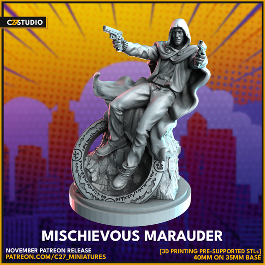 Custom Mischievous Marauder 3D Model by c27 – Tabletop Adventures Await