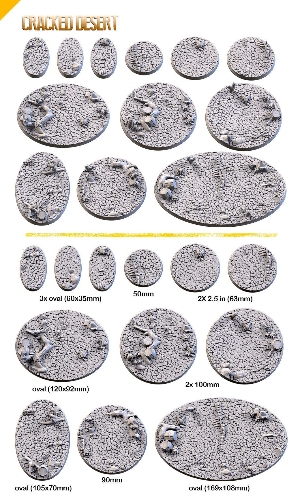 Cracked Desert | Thematic Bases Vol 1.0 | Txarli Factory