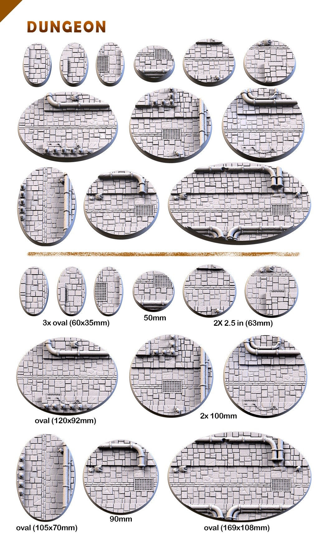 Dungeon | Thematic Bases Vol 1.0 | Txarli Factory