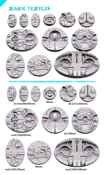 Magic Temples | Thematic Bases Vol 1.0 | Txarli Factory