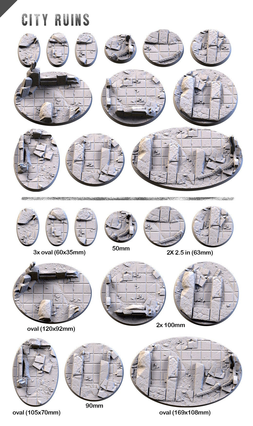 City Ruins | Thematic Bases Vol 1.0 | Txarli Factory