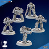Set of 5 Imperator's Heavy Militum | Ghamak | Grimdark Compatible