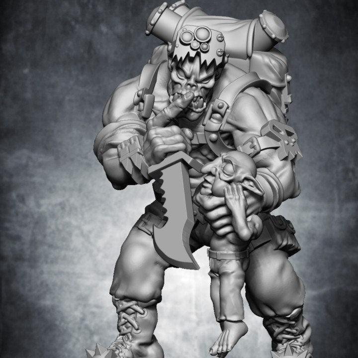 Orc Kommando Ork Blitz Shsss! | Ghamak | Grimdark Compatible