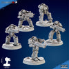 Set of 5 Imperator's Heavy Militum | Ghamak | Grimdark Compatible