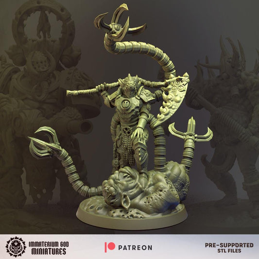 Corrupted Witch | Immaterium God Miniatures | Grimdark Compatible