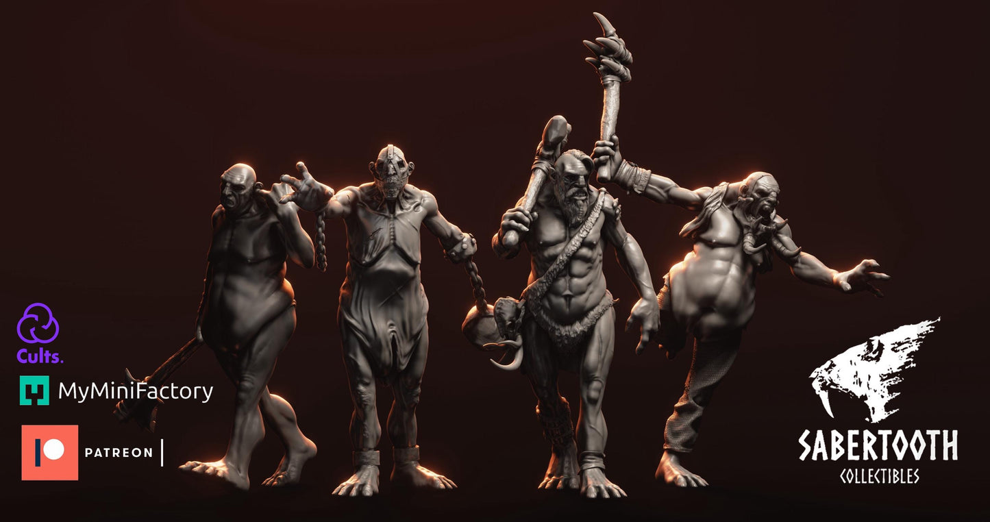 Giant Herd | Sabretooth Collectibles | Grimdark Compatible