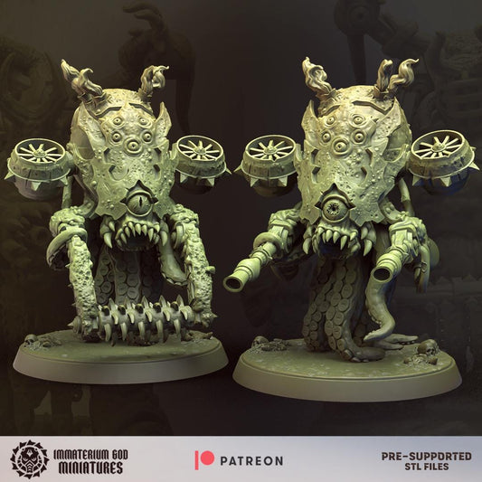 Plague Crusher & Spreader | Immaterium God Miniatures | Grimdark Compatible