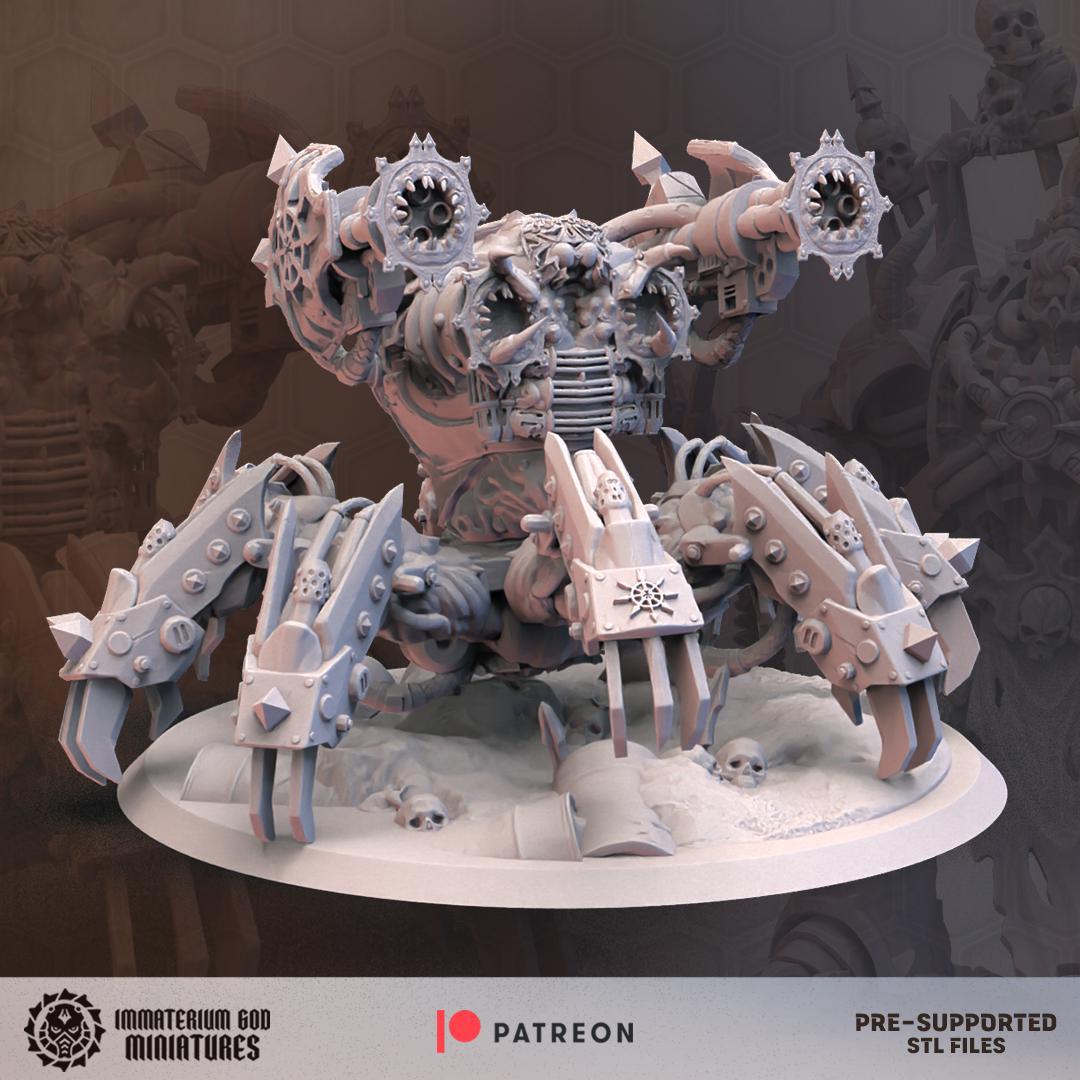 Crabfiler | Immaterium God Miniatures | Grimdark Compatible