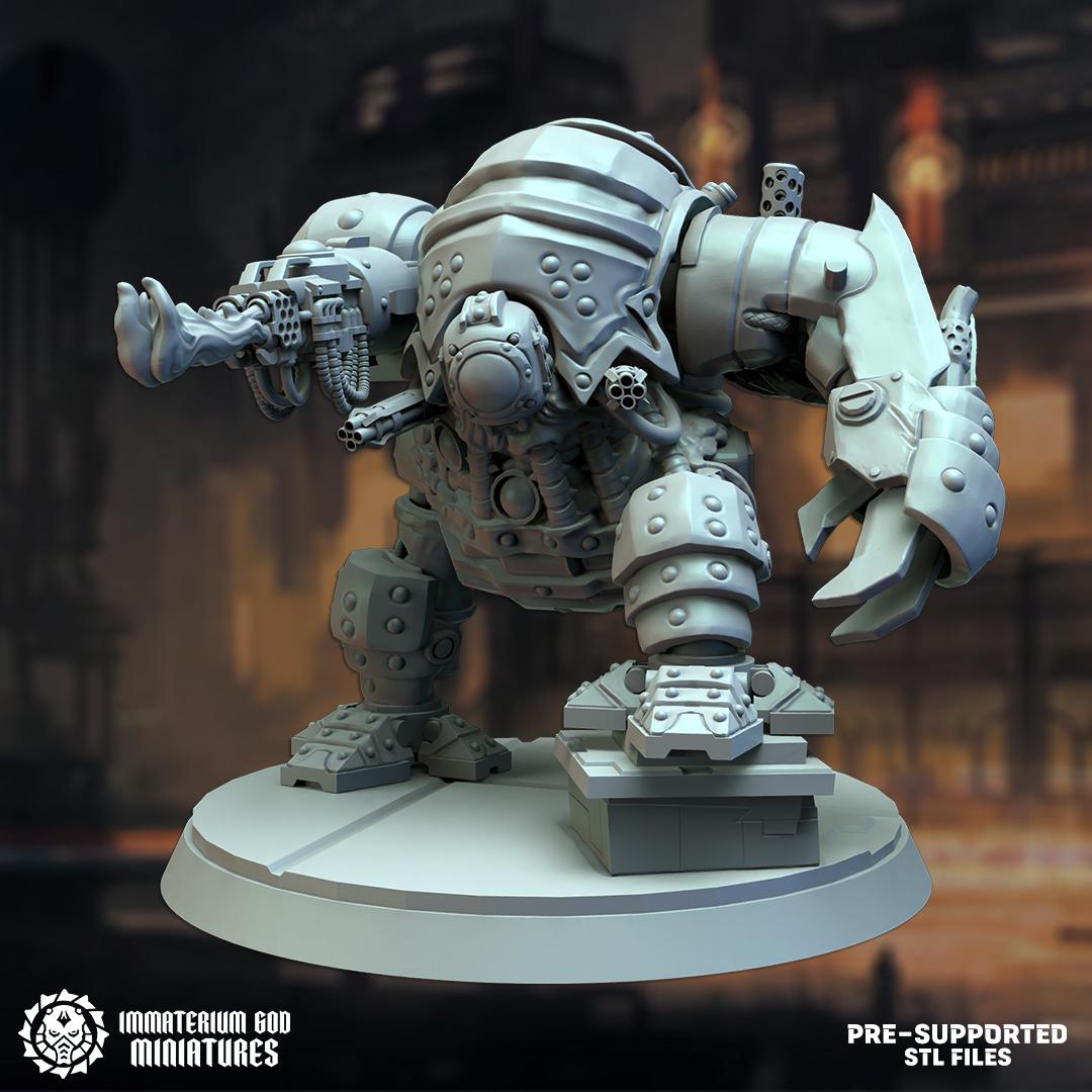 Irondoom ALL WEAPONS | Immaterium God Miniatures | Grimdark Compatible