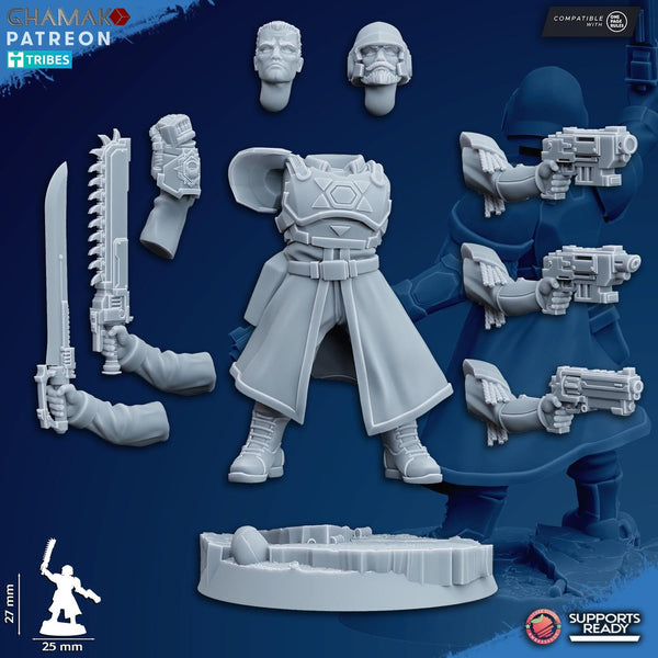 Lieutenant Colonel | Ghamak | Grimdark Compatible