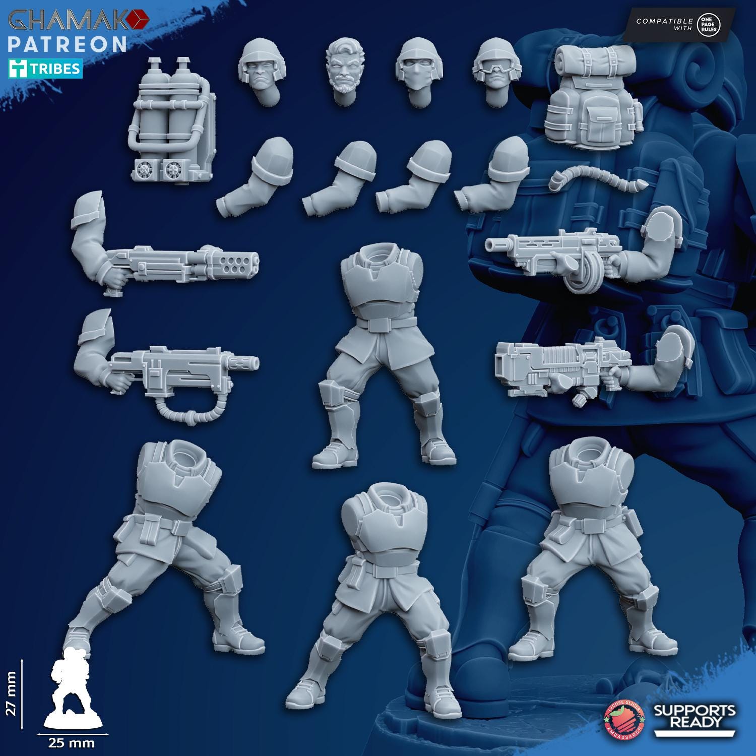 Assault Troops Special Weapons | Ghamak | Grimdark Compatible