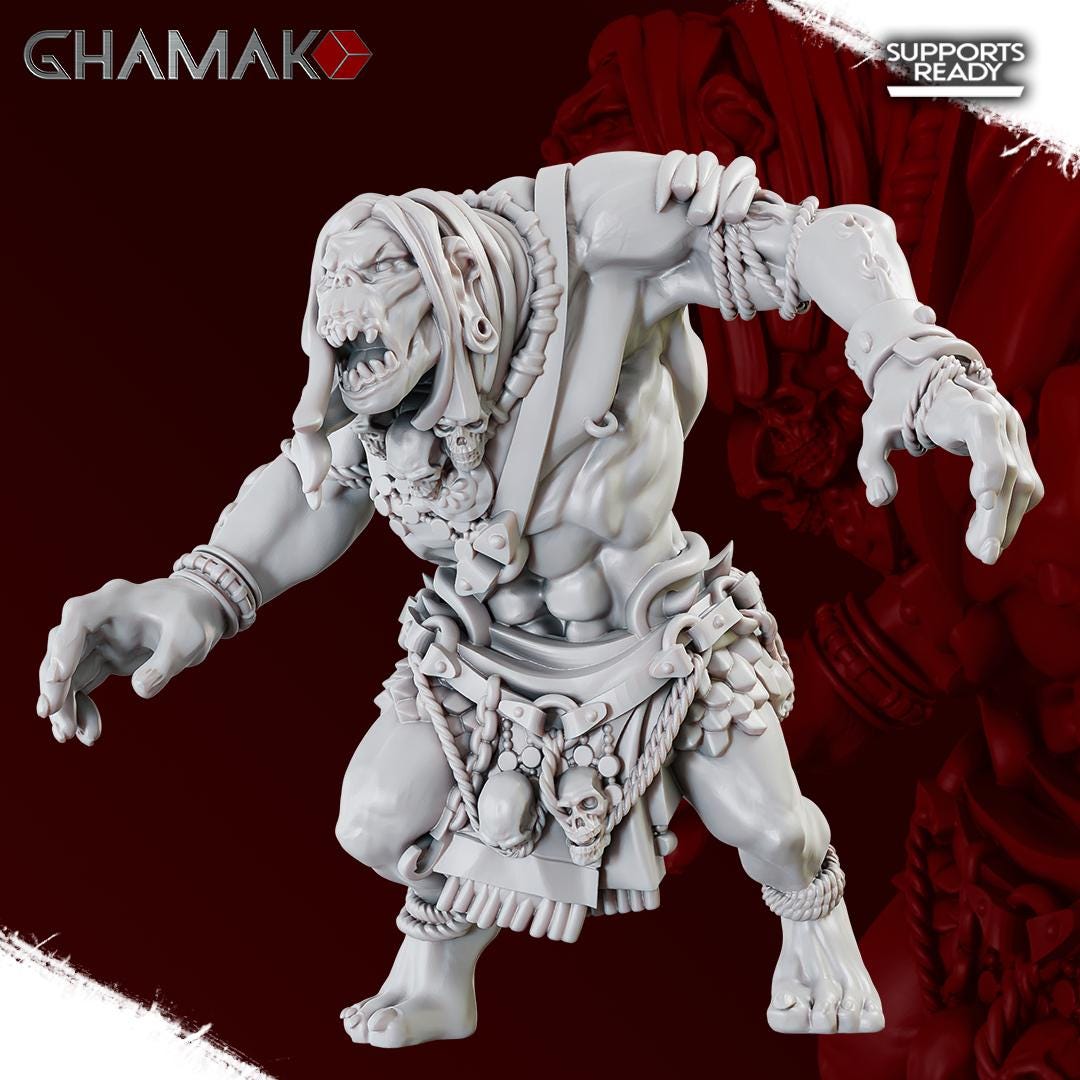 Ancient Ogre | Ghamak | Grimdark Compatible